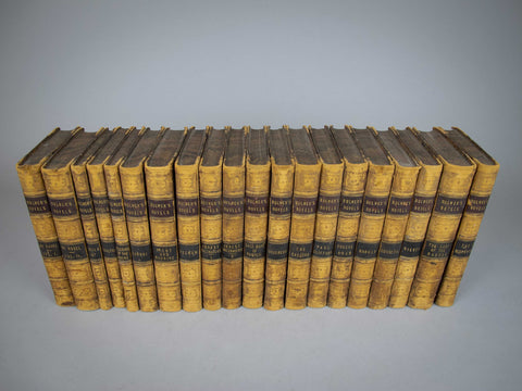 1848-55 Bulwer's Novels by Sir Edward Bulwer. Complete in 20 Volumes. - Harrington Antiques