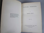 1876 Daniel Deronda by George Eliot. First Edition. Leather Binding. - Harrington Antiques