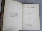 1876 Daniel Deronda by George Eliot. First Edition. Leather Binding. - Harrington Antiques