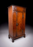 18th Century Continental Fruitwood Cabinet / Cupboard - Harrington Antiques