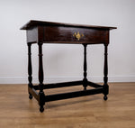 18th Century English Oak Side Table - Harrington Antiques