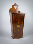 18th Century George III Mahogany Candle Box. - Harrington Antiques