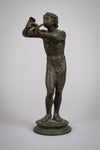 18th Century Grand Tour Bronze 'Pan' Greek God Statue - Harrington Antiques