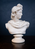 19th Century Art Union Of London Parian Bust of Apollo - Harrington Antiques