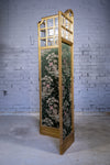 19th Century Giltwood & Bevelled Glass Three Leaf Folding Screen. - Harrington Antiques