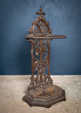 19th Century Gothic Revival Cast Iron Stick Stand - Harrington Antiques