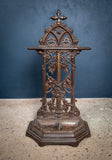 19th Century Gothic Revival Cast Iron Stick Stand - Harrington Antiques