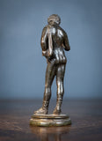 19th Century Grand Tour Narcissus Bronze - Harrington Antiques