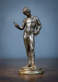 19th Century Grand Tour Narcissus Bronze - Harrington Antiques