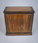 19th Century Inlaid Mahogany Drop Front Stationary Box, c.1880. - Harrington Antiques