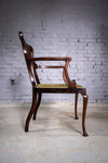 19th Century Mahogany Art Nouveau Chair In The Manner of J. Shoolbred, c.1880 - Harrington Antiques