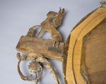 19th Century Neo-Classical Oval Gilt Sphynx Mirror (Royal Provenance) - Harrington Antiques