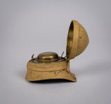 19th Century Novelty Pith / Safari Helmet Ink Well. - Harrington Antiques