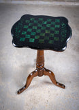 19th Century Oak & Malachite Chess Table - Harrington Antiques