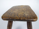 19th Century Oak Rectangular Milking / Dairy Stool - Harrington Antiques