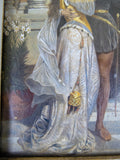 19th Century Oil On Board - Romeo & Juliet On Balcony. - Harrington Antiques