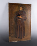 19th Century Oil On Canvas - The Friar - Harrington Antiques