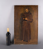 19th Century Oil On Canvas - The Friar - Harrington Antiques