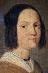 19th Century Portrait Of A Young Woman - British School. - Harrington Antiques