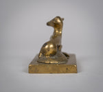 19th Century Regency Bronze Deer Desk Weight - Harrington Antiques