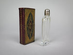 19th Century Scent Bottle In Original Tooled Leather & Gilt Case - Harrington Antiques