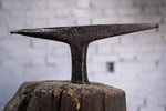 19th Century Sculptural Blacksmith's Anvil On Tripod Tree Stump Base. - Harrington Antiques