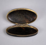 19th Century Tortoiseshell & Gilt Metal 'Leaf' Snuff Box. - Harrington Antiques