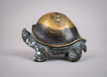 19th Century Verdigris Bronze Chinese Turtle. - Harrington Antiques