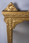 19th Century Victorian Gilt Gesso Putti / Cherub Overmantel Mirror - Harrington Antiques