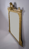 19th Century Victorian Gilt Gesso Putti / Cherub Overmantel Mirror - Harrington Antiques