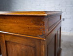 19th Century Victorian Mahogany Pedestal Desk by Newson & Co, London. - Harrington Antiques