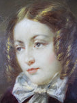 20th Century Portrait Of A Lady, Signed D. Adams. Oil On Canvas. - Harrington Antiques