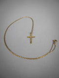 9 Carat Gold Crucifix / Cross Necklace by Georg Jensen Ltd, London, 1967. - Harrington Antiques