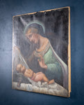 After 'Madonna Del Velo' by Carlo Dolci - Oil On Canvas. - Harrington Antiques