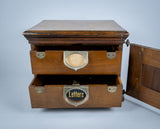 Amberg Patent Double Filing Cabinet With Key, c.1900 - Harrington Antiques