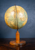 Art Deco Philips 12 Inch Terrestrial Globe, c.1930s - Harrington Antiques