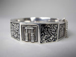 Art Deco Silver and Enamel Topazio Bracelet, c.1938. - Harrington Antiques