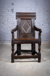 Charles I 17th Century Yorkshire Oak Wainscot Chair - Harrington Antiques