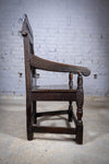 Charles I 17th Century Yorkshire Oak Wainscot Chair - Harrington Antiques