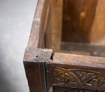 Charles II 17th Century Carved Three Panel Oak Coffer / Chest, c.1680 - Harrington Antiques