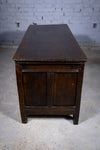 Charles II 17th Century Carved Three Panel Oak Coffer / Chest, c.1680 - Harrington Antiques