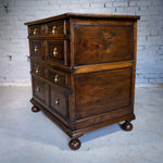 Charles II English Oak Chest Of Drawers, c.1680. - Harrington Antiques