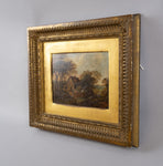Circle of Alexander Nasmyth - Figures In Highland Country Landscape. Signed. Oil On Board - Harrington Antiques