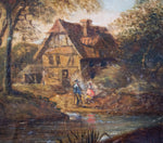 Circle of Alexander Nasmyth - Figures In Highland Country Landscape. Signed. Oil On Board - Harrington Antiques