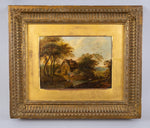 Circle of Alexander Nasmyth - Figures In Highland Country Landscape. Signed. Oil On Board - Harrington Antiques