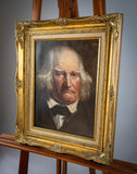 Circle of John Linnell (1792-1882) - Portrait Of A Gentleman. Oil On Canvas. - Harrington Antiques