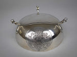 Continental .800 Silver Bowl With Byzantine & Jerusalem Crests. - Harrington Antiques