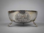 Continental .800 Silver Bowl With Byzantine & Jerusalem Crests. - Harrington Antiques