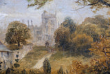 David Payne (1843-1894) 'A Glimpse Of Haddon Hall'. Signed Verso. Oil On Canvas. - Harrington Antiques