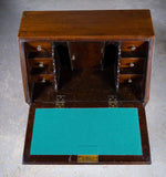 Diminutive George III Mahogany Bureau - Harrington Antiques